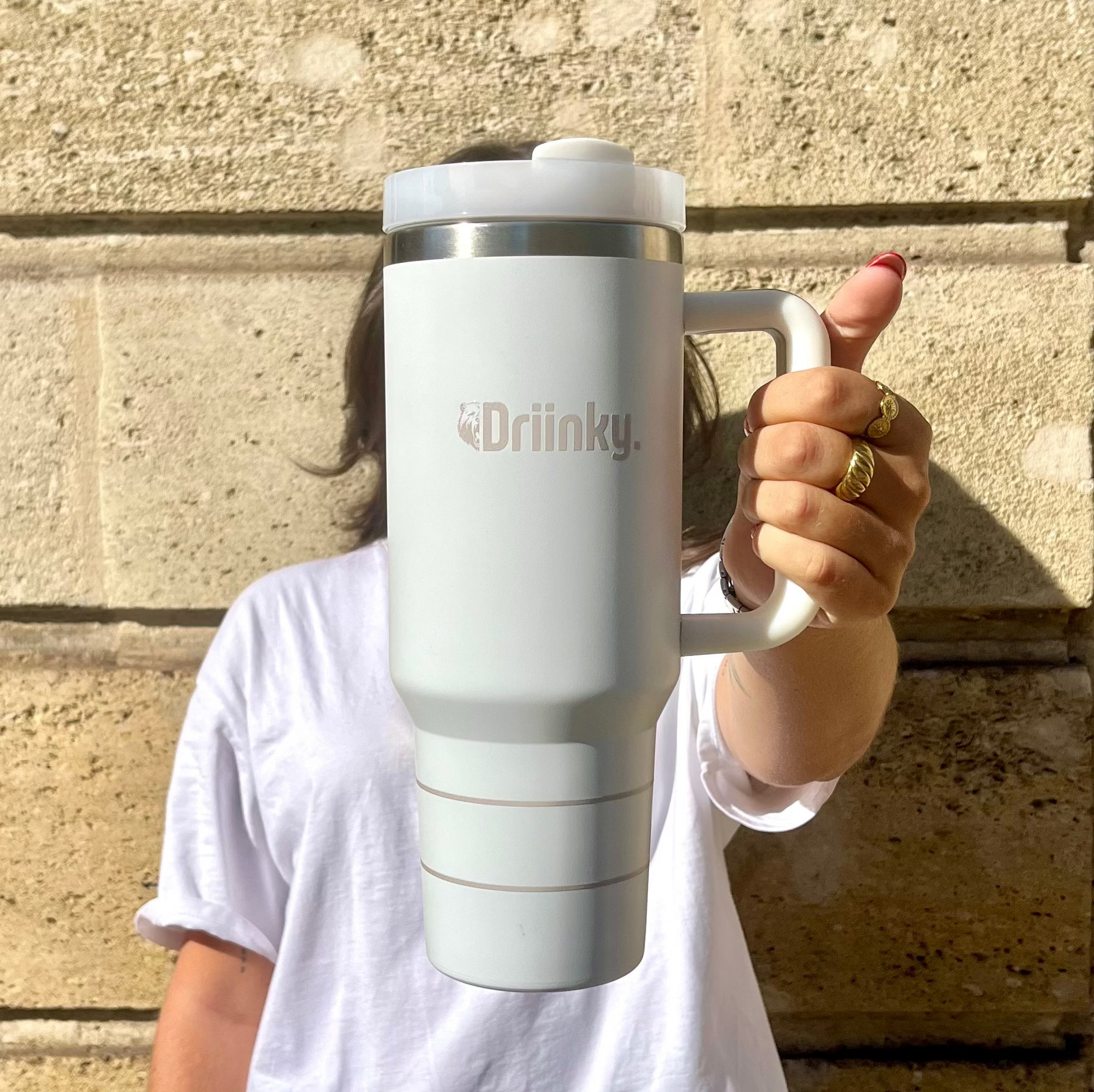 Gourde isotherme - Blanc arctique